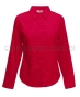 czerwona Koszula kelnerska damska z długim rękawem 65-012-0 FRUIT OF THE LOOM