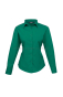 zielona Damska Koszula kelnerska z Długim Rękawem Poplin Premier PR300