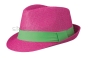 kapelusz myrtle beach różowy zielony