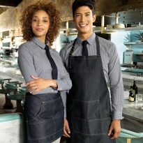 fartuchy jeans sklep online, kuchenne, kucharskie, kelnerskie