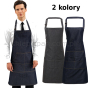 fartuch kucharski jeansowy premier pr126