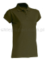 Koszulka polo męska bawełniana JHK511, khaki