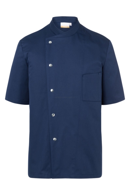 kitel karlowsky jm15, kitel krotki rekaw, kitel granatowy