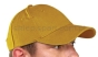 czapka z daszkiem baseball gruba 290g/m2 żółta