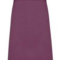 Zapaska bez kieszeni Premier PR151 apron fartuch bakłażanowa