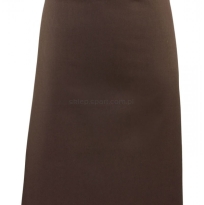 Zapaska bez kieszeni Premier PR151 apron fartuch brązowa