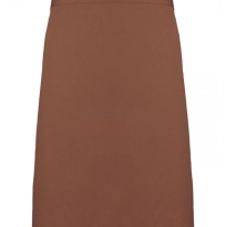 Zapaska bez kieszeni Premier PR151 apron fartuch kawowa