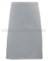 Zapaska bez kieszeni Premier PR151 apron fartuch jasna szara srebrna
