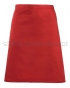 Zapaska bez kieszeni Premier PR151 apron fartuch czerwony