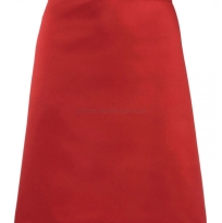 Zapaska bez kieszeni Premier PR151 apron fartuch czerwony