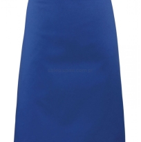 Zapaska bez kieszeni Premier PR151 apron fartuch niebieski królewski