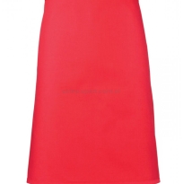 Zapaska bez kieszeni Premier PR151 apron fartuch truskawkowy