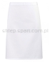 Zapaska bez kieszeni Premier PR151 apron fartuch biały