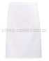 Zapaska bez kieszeni Premier PR151 apron fartuch biały