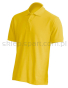 Koszulka polo, męska, bawełniana JHK510, złoty, słonecznikowy