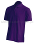 Koszulka polo, męska, bawełniana JHK510, fioletowy, śliwkowy