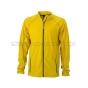 Kurtka polarowa męska JN597, żółta, Yellow/Carbon