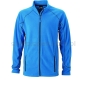 Kurtka polarowa męska JN597, niebieski, aqua/navy