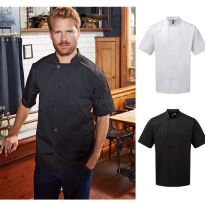 Essential Short Sleeve Chefs Jacket pw900
