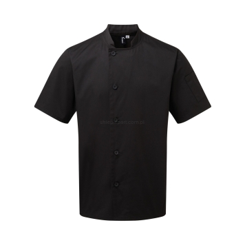 Bluza kucharska krótki rękaw PR900/PW900 czarna