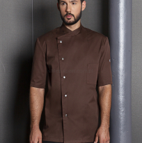 Bluza kucharska KARLOWSKY GUSTAV brązowa - 6