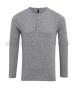 Mens Long-John Roll Sleeve Tee, koszulka pw218, pw218, pr218 szara