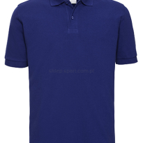 Męskie polo bawełniane Z569, niebieski
