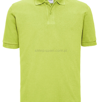 Męskie polo bawełniane Z569, limonkowy