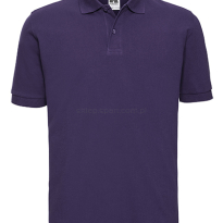 Męskie polo bawełniane Z569, fioletowy