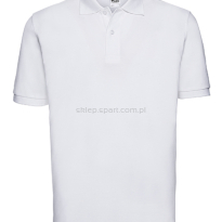 Męskie polo bawełniane Z569, białe