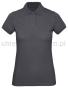 Koszulka polo damska Organiczna B&C BCPW440 ciemny szary