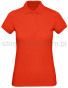 Koszulka polo damska Organiczna B&C BCPW440 czerwona