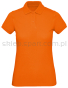 Koszulka polo damska Organiczna B&C BCPW440 pomarańczowa