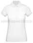 Koszulka polo damska Organiczna B&C BCPW440 biała