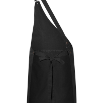 fartuch dla kelnera, black, tył