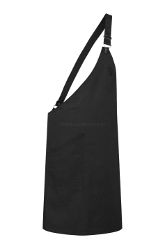 Asymetryczny fartuch dla kelnera 70x90 cm Karlowsky KY118 czarny