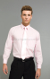 różowa kelnerska męska koszula elegancka