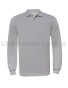 szara, grafitowa, Polo męska - Safran Longsleeve marki B&C