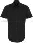Czarna koszula męska, kelnerska PR246
