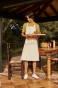 fartuch bawelniany westford mill, Fairtrade Cotton Adult Craft Apron Westford Mill 