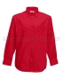 czerwona Koszula, koszula kelnerska, koszula męska, koszula z długim rękawem, 65-118-0 fruit of the loom