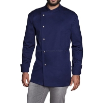 Bluza kucharska granatowa, kitel granatowy, kitel kucharski jm14, kitel KARLOWSKY, karlowsky LARS, karlowsky jm14, kitel męski karlowsky, jm14, lars jm14