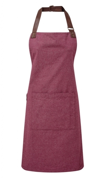 fartuch pr144 bordowy, fartuch pw144 bordo