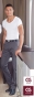 SPODNIE KELNERSKIE SZARE, GRAFITOWE terni, cg workwear , fasion