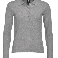 Polo damska długi rękaw Sols Podium - 15