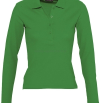 sols podium kelly, polo dlugi rekaw zielona, zielona polo z długim rękawem