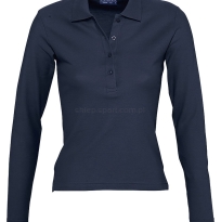 sols podium granatowa, polo dlugi rekaw granatowa, polo długi rękaw granatowa