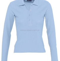 sols podium blekitna, polo dlugi rekaw blekitna, polo długi rękaw blekitna