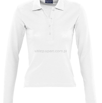 sols podium biala, polo dlugi rekaw biala, polo długi rękaw biała