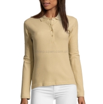 sols podium, polo dlugi rekaw piaskowa, polo długi rękaw piaskowa